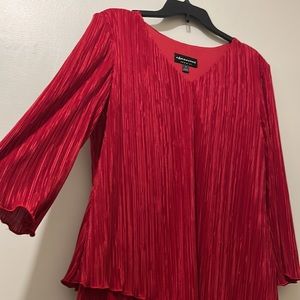 Vintage Red Flow Dress